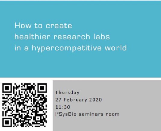 How to create healthier research labs in a hypercompetitive world